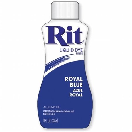 RIT DYE Rit Dye 41150 Rit Dye Liquid 8 Ounces-Royal Blue 44437